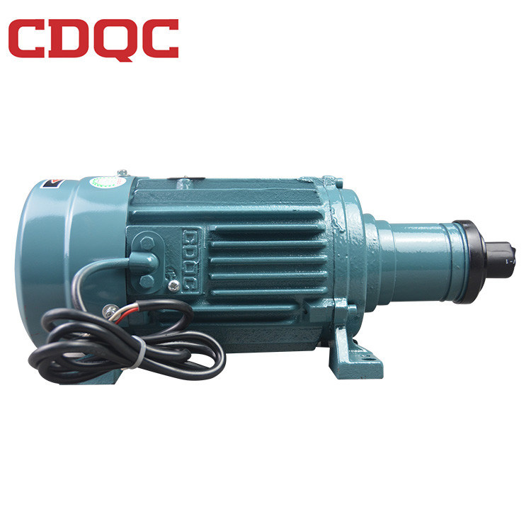 Vibration du moteur électrique 5.5KW 50hz d'induction à C.A. de fonte la basse a enfermé la